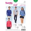 burdastyle Burda B6602 - Cartamodello per Maglietta Carta Bianco 19 x 13 x 1 cm