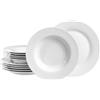 Ritzenhoff & Breker 079463 - Servizio da tavola Bianco, 12 Pezzi
