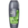 Dove Men + Care Dove Men+Care Deodorante Roll On Advanced Care Extra Fresh, Deodorante Uomo Antitraspirante Senza Alcol, con 1/4 di Crema Idratante, Protezione Fino a 72 Ore, 50 ml