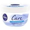 NIVEA Care Nutrimento Profondo 3 x 200 ml, Crema viso, corpo e mani nutriente leggera, Crema mani multiuso, Crema corpo con Microsfere di Cera a Idrodispersione