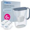 BRITA caraffa filtrante MAXTRA Style Essential 6x filtri Pure Performance Blue