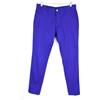 Massimo Dutti Pantaloni Slim Fit Uomo US 34 Chino Pieghetti Con Zip Blu