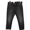 Levi's 511 Slim Ankle Premium Big E Jeans Uomo Neri Stretch W30 Nuovi Zip