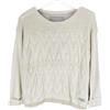 Superdry Premium Black Label Peak Crew Jumper Donna MEDIO Mistura Di Lana