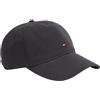 Tommy Hilfiger Cappellino Uomo Cappellino da Baseball, Nero (Black), Taglia Unica