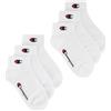 Champion Core Socks Junior 6PP Quarter, Bianco, 27-30 EU (9-11.5 Kids UK) Unisex - Bambini e ragazzi -FW23