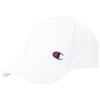 Champion Icons Accessories Junior Caps - 805976 Light Woven Cotton Twill C-Logo Cappellino da Baseball, Bianco, Taglia Unica Unisex - Bambini SS24