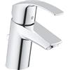 GROHE New Miscelatore Monocomando per Lavabo con Astina a Saltarello SilkMove, Cromo, S 33265002