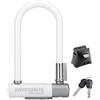 Kryptonite Kryptolok Mini-7 Lucchetto a U Pearl White, Sicurezza 6/10