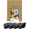 Epson 405 Serie Valigia, Cartucce originali per stampante getto dinchiostro, Multipack 4 colori Nero, Ciano, Magenta, Giallo, Stampe affidabili casa e ufficio, Confezione EasyMail Eco-compatibile