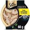 Sheba Filets Cibo Umido per Gatti Adulti con Filetti di Pollo in Salsa, 32 Vaschette da 60 g, Totale 1.920g