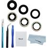 YUYOND 3 pz OEM Originale Fotocamera Posteriore Vetro Lente di Ricambio per Samsung Galaxy Z Fold 4 con Adesivo Preinstallato con Manuale di Installazione e Kit Strumenti