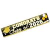 CAZSTYK laurea 2026 grandi dimensioni, Black gold | Elegante sfondo per laurea con motivi coriandoli per feste inizio anno, per uso interno esterno