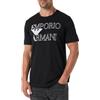 EMPORIO ARMANI Crew Neck T-Shirt Maglietta, Nero, XL da Uomo