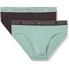 Emporio Armani Slip Uomo, Marrone, XL