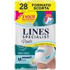 Lines Specialist Pants Plus Unisex, Mutande Assorbenti per Incontinenza Donna e Uomo, Asciutto Lampo e Massima Protezione, Zero Odore, Taglia L, Confezione da 28 Pezzi