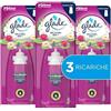 Glade Sense & Spray, Profumatore per Ambienti, Relaxing Zen, 3 Ricariche