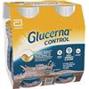 Glucerna Control | Equilibrio Glicemico | Pasto Sostitutivo con Basso Contenuto di Zuccheri| Confezione 4x220 ml, Gusto Caffè