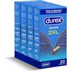 Durex Jeans 2XL, Preservativi XXL, 20 Profilattici