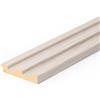 Haak Modanatura iniziale Desiwa in rovere bianco, 8,45 x 125 cm, effetto legno MDF