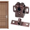 Generic Chiusure a per porte - 3 cm chiusura a molla, metallo doppio rullo di bloccaggio, serratura per porta armadio mobili | Fibbia per porta a per interni cucina camera da armadio