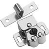 Generic Chiusure a per porte - 3 cm chiusura a molla, metallo doppio rullo di bloccaggio, serratura per porta armadio mobili | Fibbia per porta a per interni cucina camera da armadio