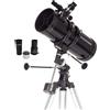 Celestron 21049 Telescopio riflettore PowerSeeker 127EQ nero