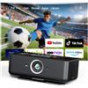 Estelle One Proiettore 4K con 64GB Batteria Integrata Android 12 5,99 Schermo