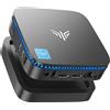 ACEMAGICIAN AK1PLUS Mini PC Intel N5030(3,1 GHz) 12GB RAM 256 GB M 2 SSD W11 Pro