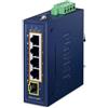 PLANET Industrial 4-Port PoE + 1-Port