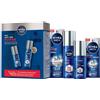 NIVEA MEN Anti-Age Power Routine Giorno & Notte, Skincare Kit con siero viso uomo Anti-Age Power Serum 30 ml e crema viso uomo Anti-Age Power Cream 2in1 SPF30 50 ml con Thiamidol brevettato