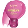 NYX Professional Makeup Maschera Labbra, Fino a 12H di Idratazione, Labbra Morbide e Vellutate, Effetto Gloss, Con Acido Ialuronico, Smushy SOS, Tonalità: Lavender Soother, 12 ml