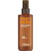 PIZ BUIN Tan & Protect Olio Spray Solare Intensificatore dell'Abbronzatura SPF 15, Olio abbronzante corpo spray con Illumitone, Protezione solare 15 con filtro solare UVA/UVB, 150 ml