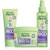 Garnier Fructis Kit Idratante, Con Shampoo, Maschera e Spray, Per Tutti i Tipi di Riccio, Ricci Definiti, Idratati e Morbidi, Con Acido Ialuronico e Burro di Karité, Metodo Ricci