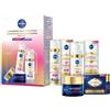 NIVEA Luminous630 Skin Solution, Skincare Kit completo con Siero Viso Anti-Macchie Trattamento Avanzato 30 ml, Fluido UV Quotidiano Crema viso SPF 50 40 ml e Crema Notte Rigenerante 50 ml
