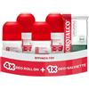Borotalco, Deodorante Roll On Intensivo 4x50ml, Deo-Salviette Originale