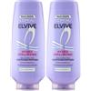 L'Oreal Paris L'Oréal Elvive Balsamo Idratante, Per Capelli Secchi e Spenti, Capelli Luminosi, Voluminosi e Leggeri, Fino a 72H di Idratazione, Arricchito Con Acido Ialuronico Puro, Hydra Hyaluronic, 250 ml