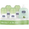 Neutro Roberts, Deodorante RollOn Fresco 4x50ml, Sapone Antibatterico 200ml
