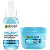 Garnier Bundle: Siero Rimpolpante Hyaluronic Aloe (30 ml) + Garnier Hyaluron Fresh and Plump Crema Sorbetto Idratante Rimpolpante (85 ml)