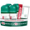 Borotalco, Kit con 4 Deodoranti Roll On e Deo-Salviette, con Talco Vegetale e Molecole Anti‑Odore, Azione Detergente e Deodorante, Durata 48h, Senza Alcol, 4x150 ml, 12 Salviette - Esclusiva Amazon