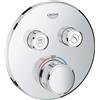 GROHE Grohtherm SmartControl Miscelatore Termostatico a 2 Vie, Cromo, Rotondo 29119000