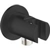 GROHE Vitalio Universal - Presa d'acqua a muro con supporto doccia, nero opaco 269622431