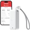 SwitchBot IP65 Igrometro Termometro da Esterno, 100m Portata Bluetooth, Termoigrometro da Interno, Sensore di Rugiada/VPD/Umidità Assoluta, Esportazione Gratuita di Dati, 2 Anni Durata Della Batteria