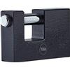 Yale Y113BL/75/114/1 - Lucchetto Y113BL/75 75 mm ferro: corpo massiccio con arco in acciaio temprato antitaglio e serratura a chiave testata EN12320 per garage capanni cancelli e oggetti esterni