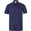 Velilla 531; Camicia a maniche corte, colore blu navy; taglia XXL