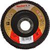Fischer FFD-AP 115 K60 INOX Disco Abrasivo Lamellare allo Zirconio ad Alte Prestazioni per Rettifica di Acciaio e Acciaio Inossidabile, Flap-disc, per Smerigliatrice Angolare, 1 pz