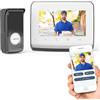 Somfy 1871229 - Videocitofono V350 Connect | Citofono connesso | Schermo da 7 pollici | Visione notturna | Gestione delle visite remote tramite l'app Protect | Controllo fino a 5 apparecchiature