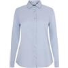 VELILLA 405019S, camicia a maniche lunghe, elasticizzata, da donna, colore celeste, taglia S, azzurro, S