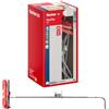 Fischer 20x DuoTec 10mm Tasselli per Carichi Pesanti su Cartongesso e Lastre, per Pensili, Mensole, 537260