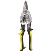 Amazon Basics Cesoia per Lamiera Taglio Dritto, Forbici per Lamiera, Cesoie Aviation, Lame Cr-V, Blocco Sicurezza, Taglia Lamiera fino a 1,2 mm Acciaio & 0,8 mm Inox, per Alluminio e Fai da Te